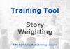 Tool: Story Weighting System Graphic for a Media Helping Media Training Tool