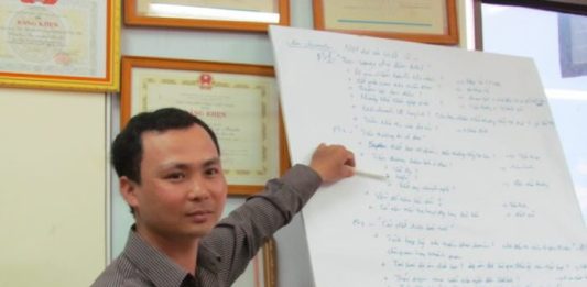 Photograph of Journalism training in Vietnam by David Brewer released via Creative Commons