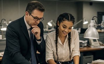 The roles of reporters and sub-editors sub-editor and reporter working on a story. Image created with Gemini AI