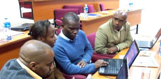 Journalism training in Africa. Image by David Brewer shared via Creative Commons