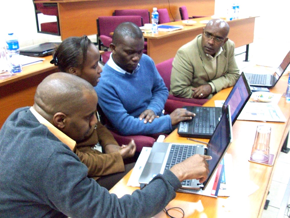 Journalism training in Africa. Image by David Brewer shared via Creative Commons