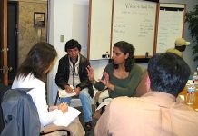 Preparing for a job interview Image by Upwardly Global released via Creative Commons CC BY-SA 3.0