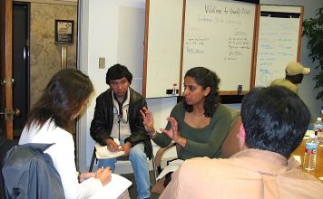 Preparing for a job interview Image by Upwardly Global released via Creative Commons CC BY-SA 3.0