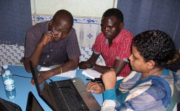 Preparing a media corporate plan Media strategy training Kenya. Image by David Brewer shared via Creative Commons