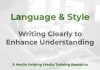 Language and style Language & Style - a MHM article graphic