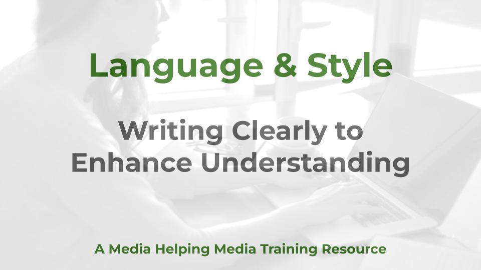 Language & Style - a MHM article graphic