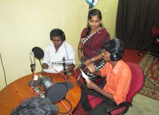 Creating a distinctive radio station sound Radio training in Jaffna, Sri Lanka. Image by David Brewer shared via Creative Commons BY-NC-SA 4.0