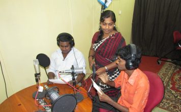 Creating a distinctive radio station sound Radio training in Jaffna, Sri Lanka. Image by David Brewer shared via Creative Commons BY-NC-SA 4.0