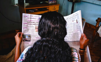 How news value is assessed Photo of woman reading newspaper by Photo by Abhijith S Nair on Unsplash