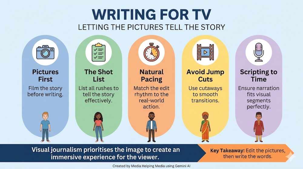 Packaging for TV  infographic created by MHM using Gemini AI