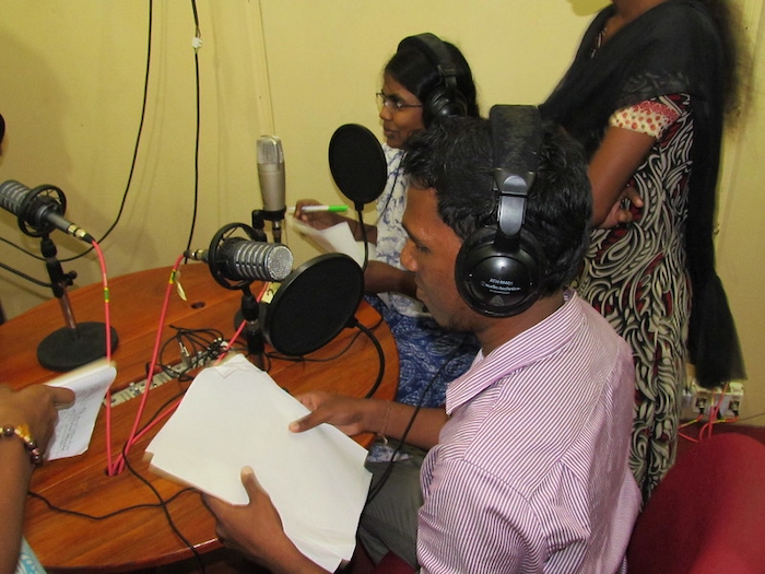 Radio production training Jaffna - image by Media Helping Media