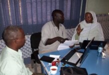 Female representation in news leadership and coverage Journalists and contributors from Hurriyat Sudan www.hurriyatsudan.com/ learning how to produce original journalism during a week-long training course held in Kampala, Uganda and organised by Fojo International