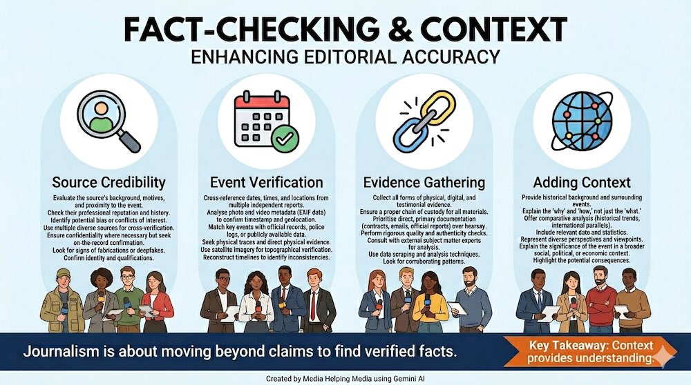 Fact-checking infographic created by MHM using Gemini AI