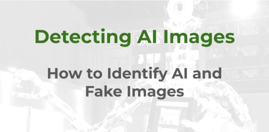 Detecting AI Images - a MHM training article graphic