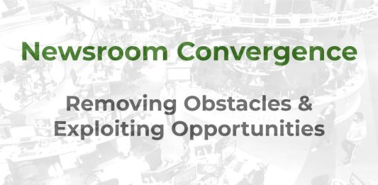 Newsroom Convergence - a MHM training article graphic