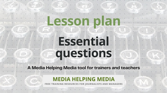 Graphic for a Media Helping Media lesson plan