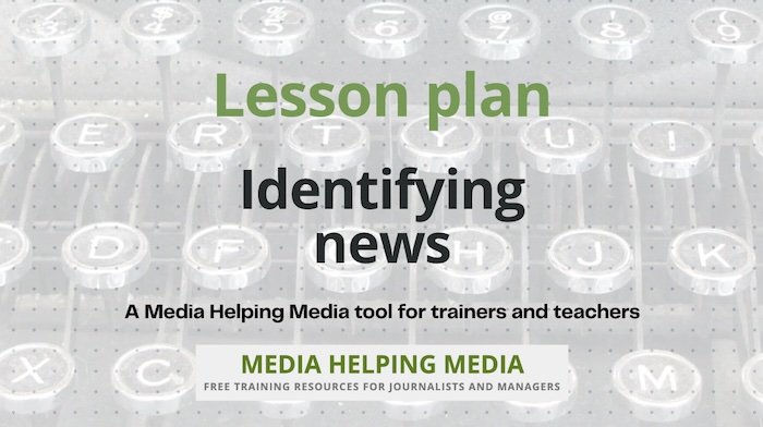 Graphic for a Media Helping Media lesson plan