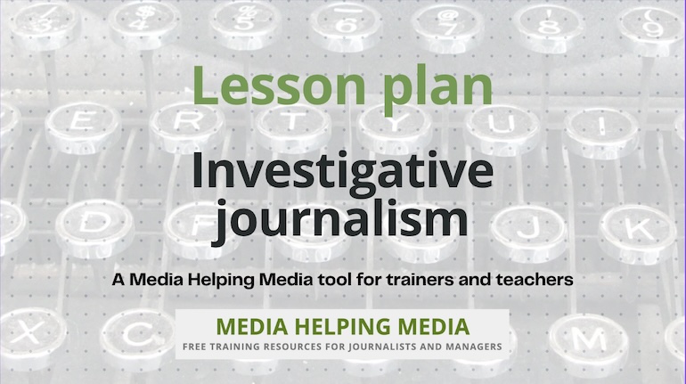 Graphic for a Media Helping Media lesson plan