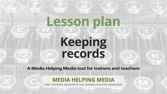 Graphic for a Media Helping Media lesson plan