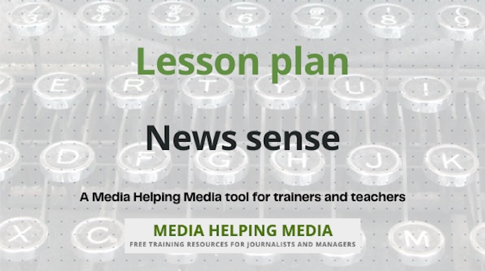 Graphic for a Media Helping Media lesson plan