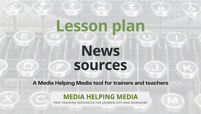 Graphic for a Media Helping Media lesson plan