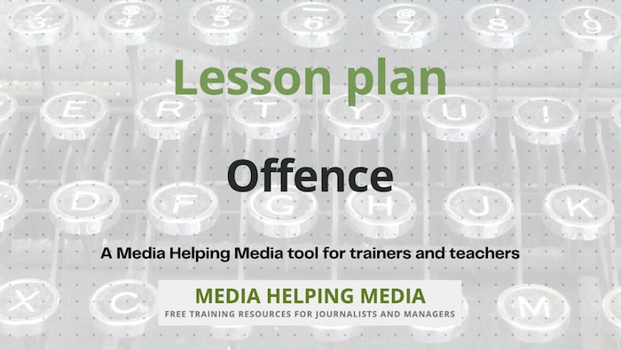 Graphic for a Media Helping Media lesson plan