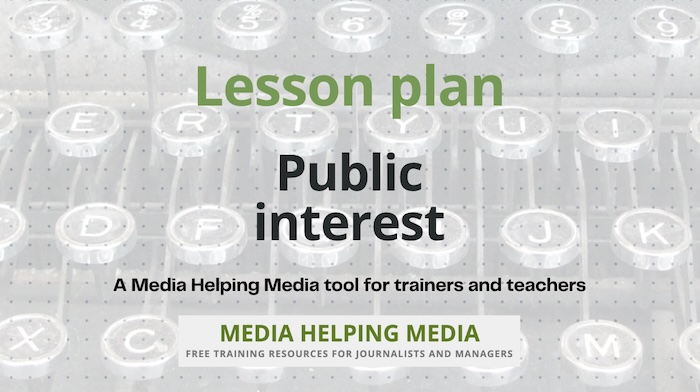 Graphic for a Media Helping Media lesson plan