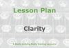 Lesson: Clarity is as important as accuracy Graphic for a Media Helping Media Lesson Plan