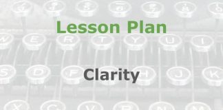 Lesson: Clarity is as important as accuracy Graphic for a Media Helping Media Lesson Plan