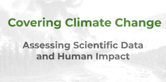Covering climate change Climate Change - a MHM training article graphic
