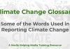 Climate change glossary Climate Change Glossary - a MHM training article graphic