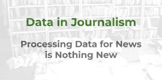 Good journalism has always been about data Data in Journalism - a MHM training resource graphic