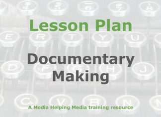 Lesson: Making documentaries for radio Graphic for a Media Helping Media Lesson Plan
