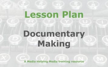 Lesson: Making documentaries for radio Graphic for a Media Helping Media Lesson Plan