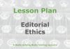 Lesson: The importance of editorial ethics Graphic for a Media Helping Media Lesson Plan