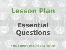 Graphic for a Media Helping Media Lesson Plan