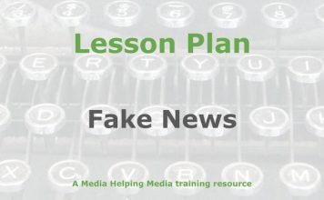 Lesson: Fake news and trust chains Graphic for a Media Helping Media Lesson Plan