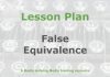 Lesson: False equivalence and false balance Graphic for a Media Helping Media Lesson Plan
