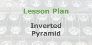 Lesson: Essential elements of a news story Graphic for a Media Helping Media Lesson Plan