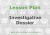 Lesson: The investigative dossier Graphic for a Media Helping Media Lesson Plan