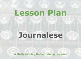 Lesson: Clichés, journalese, and jargon Graphic for a Media Helping Media Lesson Plan