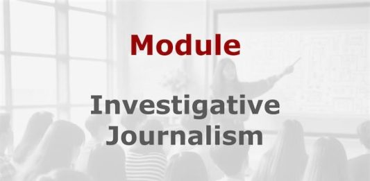 Graphic for a Media Helping Media course module