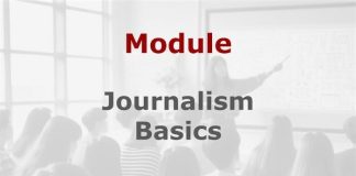 Graphic for a Media Helping Media course module