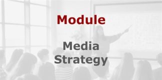 Module: Strategic thinking for media managers Graphic for a Media Helping Media course module