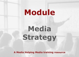 Module: Strategic thinking for media managers Graphic for a Media Helping Media course module