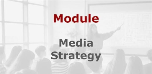 Graphic for a Media Helping Media course module