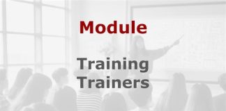 Module: Delivering training for media professionals Graphic for a Media Helping Media course module