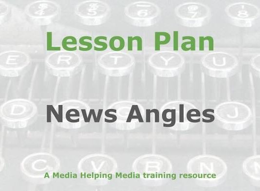 Graphic for a Media Helping Media Lesson Plan