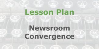 Lesson: Creating a converged news operation Graphic for a Media Helping Media Lesson Plan