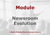 Module: Managing newsroom evolution Graphic for a Media Helping Media course module